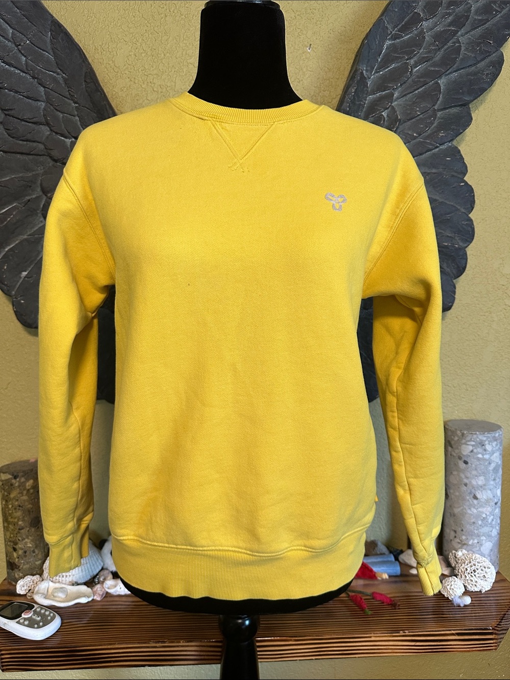TNA Yellow Crewneck Sweatshirt